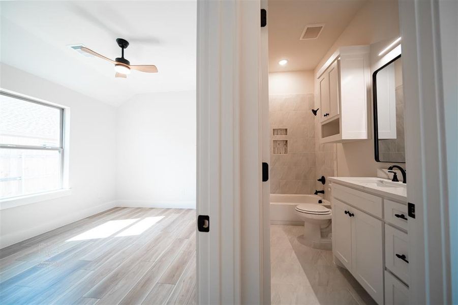 Furnished interior view inside a new home in , Springtown (Image 7).