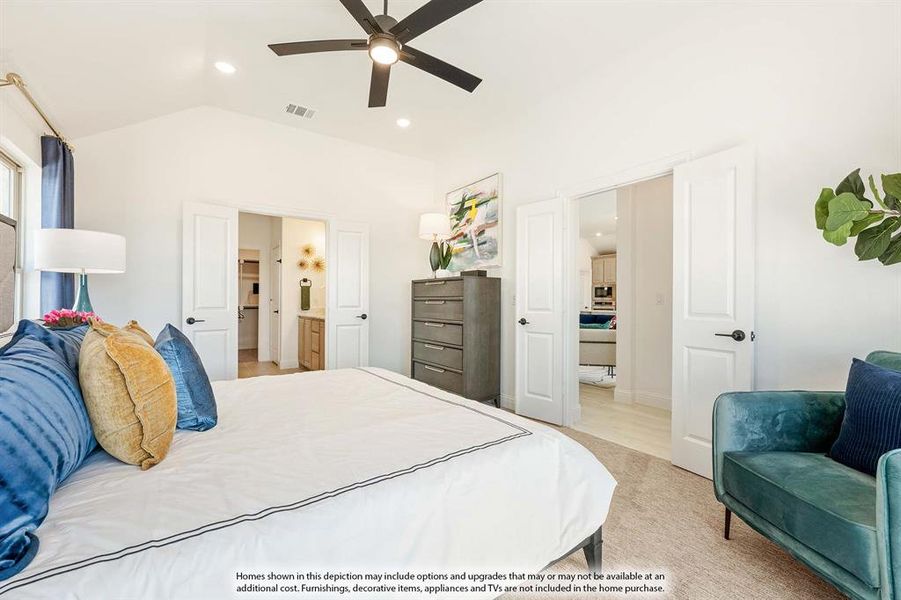 Furnished interior view inside a new home in Star Ranch, Godley (Image 28).
