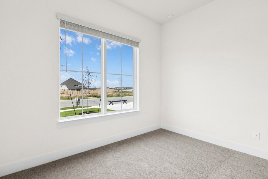 Spacious, unfurnished interior of a new home in Blackhawk, Pflugerville (Image 23).