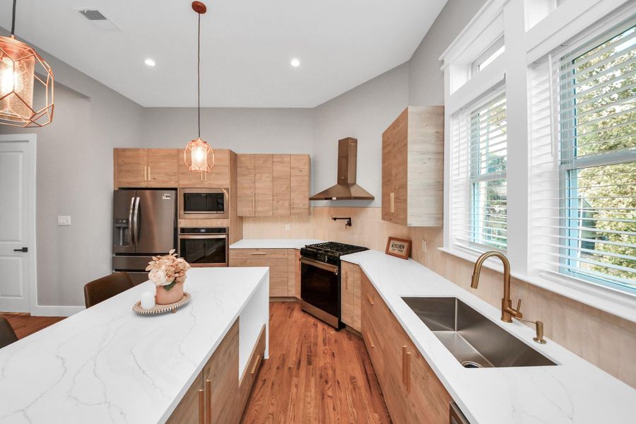 Furnished interior view inside a new home in , Houston (Image 9). Furnished interior view inside a new home in , Houston (Image 9).