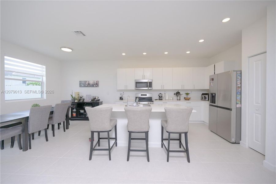Furnished interior view inside a new home in , Miami (Image 13).