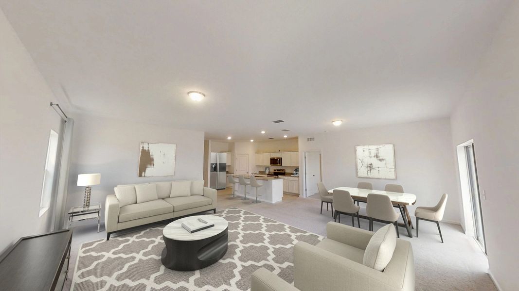 Representative furnished interior of a home built from the Firefly by Starlight Homes in Scenic Terrace, Lake Hamilton (Image 5). Representative furnished interior of a home built from the Firefly by Starlight Homes in Scenic Terrace, Lake Hamilton (Image 5).