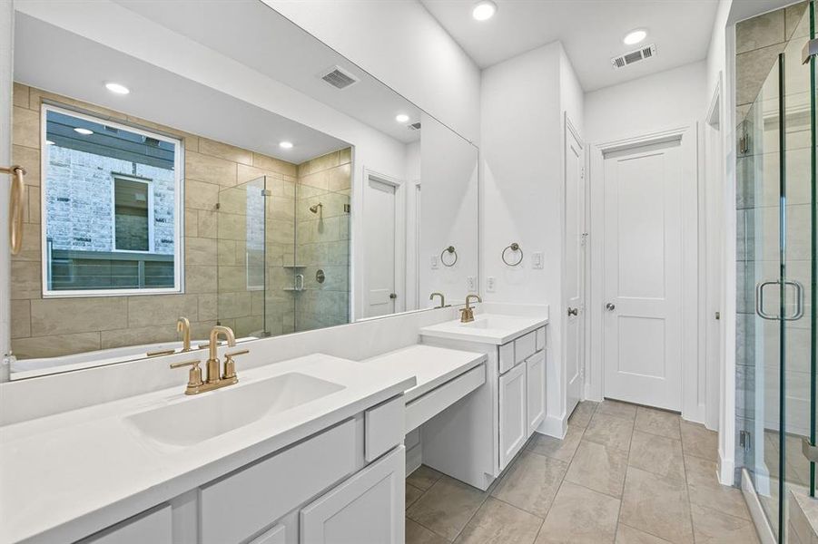 Furnished interior view inside a new home in Treeline, Justin (Image 11). Furnished interior view inside a new home in Treeline, Justin (Image 11).