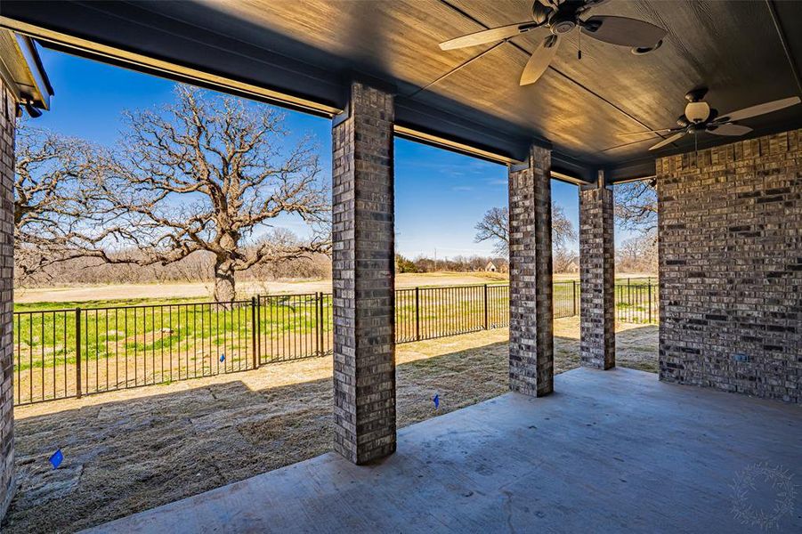 Exterior details and patio area of a home in , Fort Worth (Image 3).