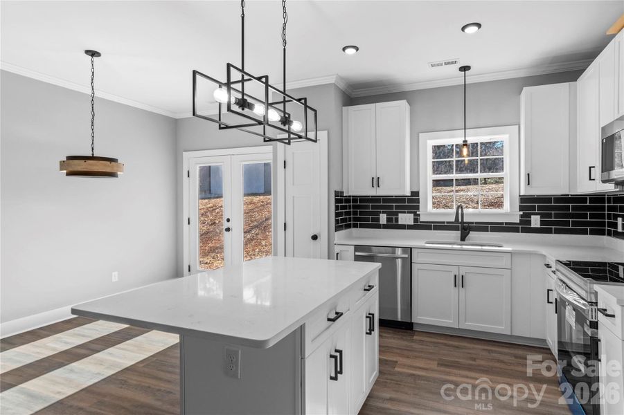 Furnished interior view inside a new home in , Winston-Salem (Image 5).
