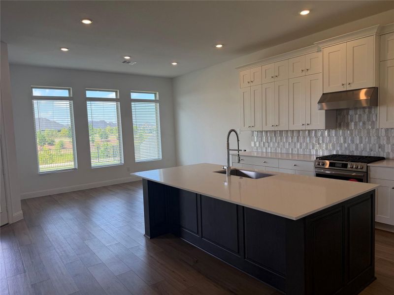 Furnished interior view inside a new home in Cross Creek West, Fulshear (Image 4).