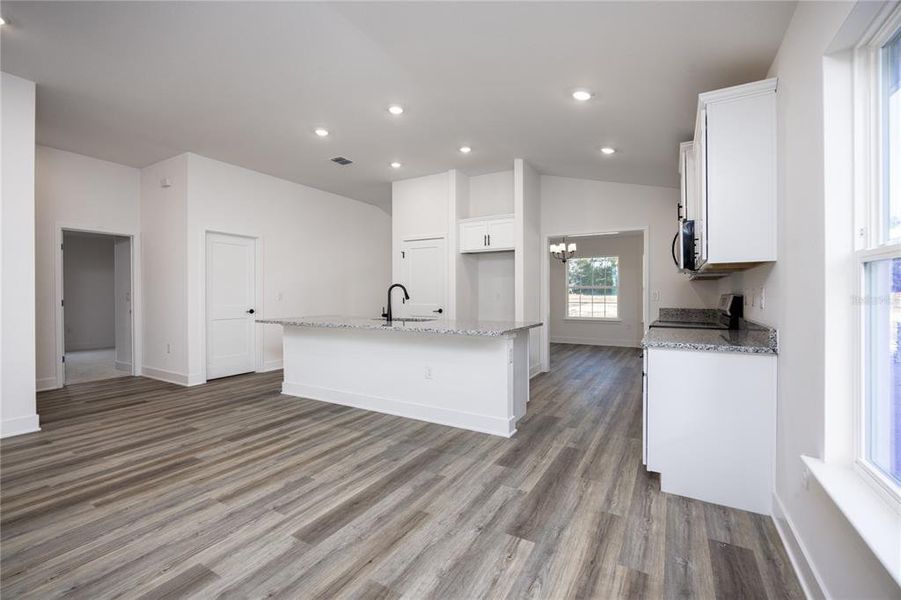 Furnished interior view inside a new home in , Newberry (Image 11).