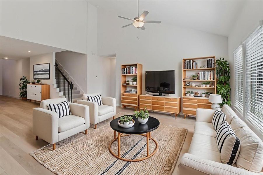 Furnished interior view inside a new home in Southridge - Signature Series, Princeton (Image 9). Furnished interior view inside a new home in Southridge - Signature Series, Princeton (Image 9).