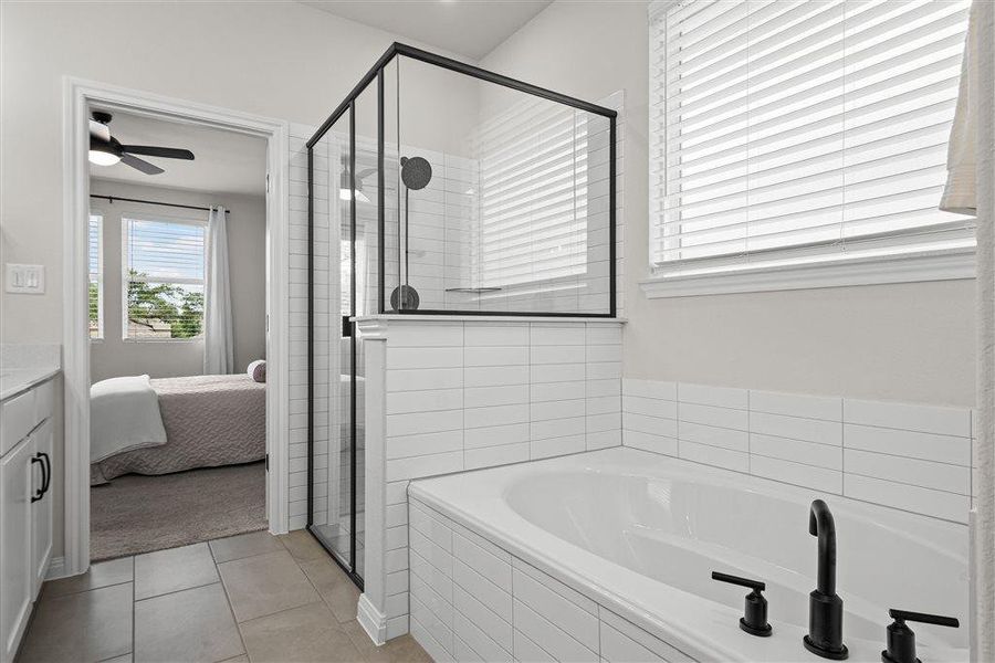 Furnished interior view inside a new home in , Dripping Springs (Image 16). Furnished interior view inside a new home in , Dripping Springs (Image 16).