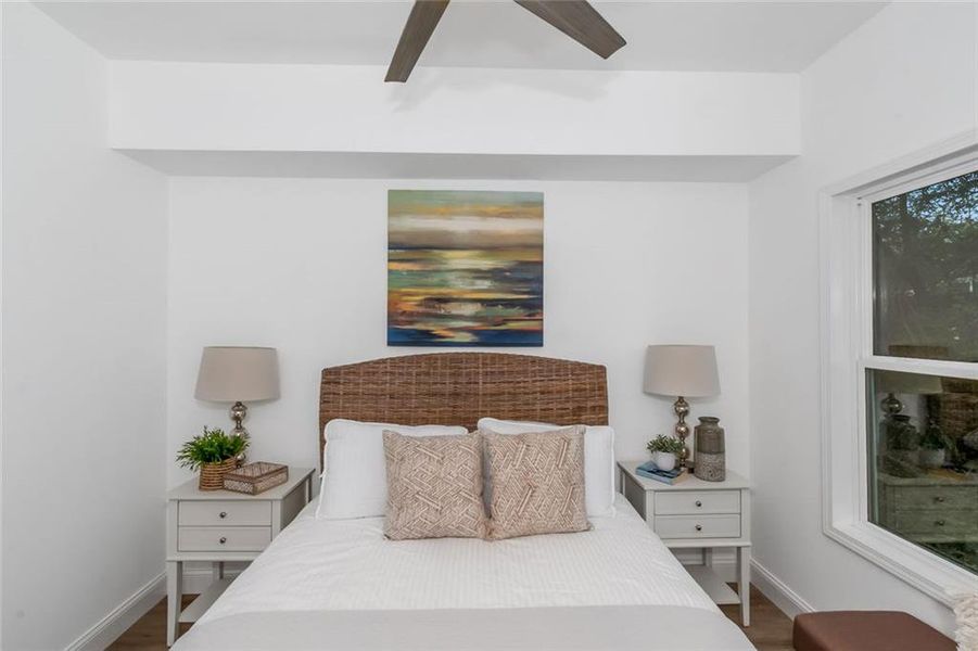 Furnished interior view inside a new home in , Atlanta (Image 28).
