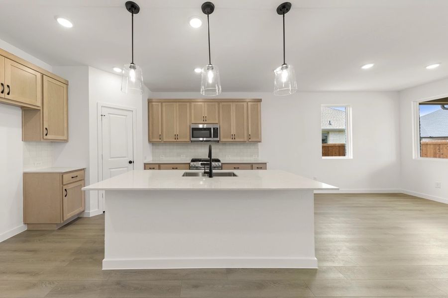 Kitchen featuring the Artisan Collection