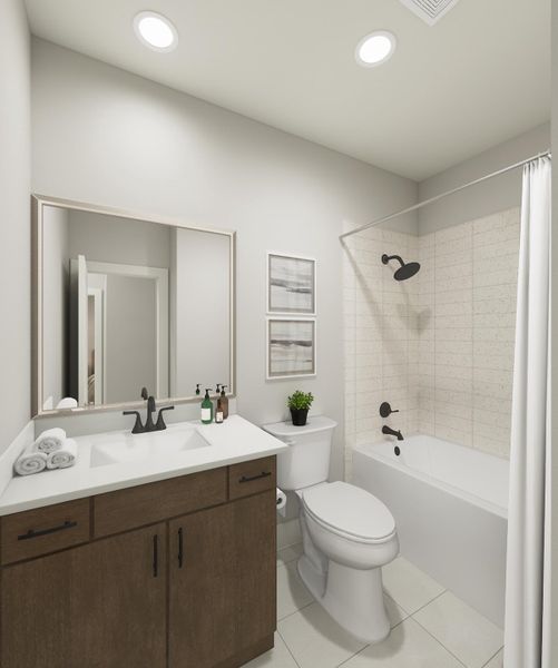 Image 15 representing the Abeline by Tri Pointe Homes in The Meadows, Denton, TX.