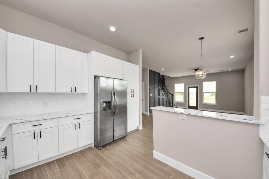 Furnished interior view inside a new home in , Cleveland (Image 6). Furnished interior view inside a new home in , Cleveland (Image 6).