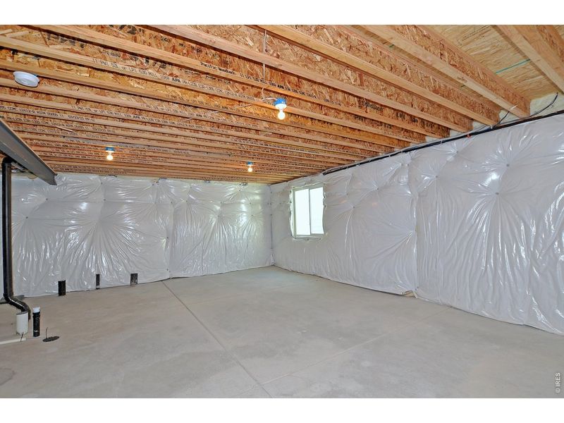 In-progress construction of a new home in , Berthoud, CO (Image 32).