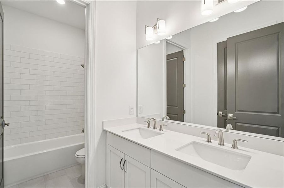 Furnished interior view inside a new home in Waterside Condos, Peachtree Corners (Image 10).