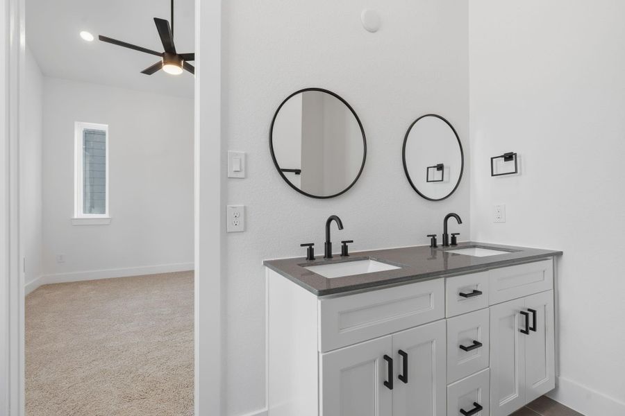 Furnished interior view inside a new home in , Houston (Image 6).