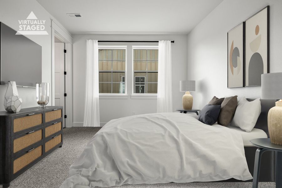 Furnished interior view inside a new home in Westerly, Erie (Image 17).