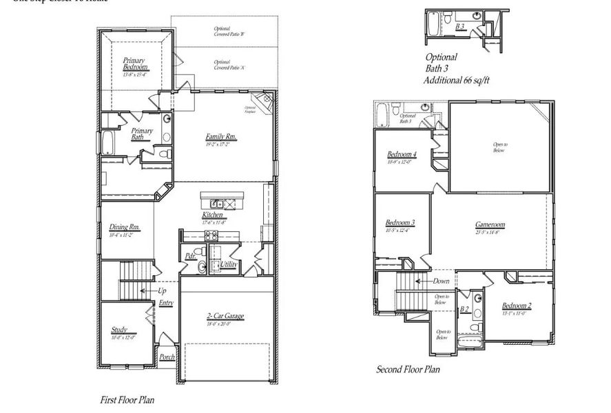 2D floor plan layout of this home in Olympia Fields, Fresno, TX (Image 4). 2D floor plan layout of this home in Olympia Fields, Fresno, TX (Image 4).