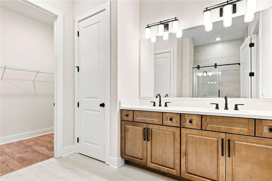 Furnished interior view inside a new home in , Ellijay (Image 16).
