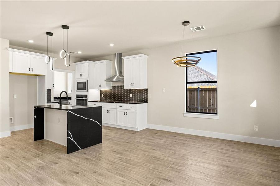 Furnished interior view inside a new home in , Granbury (Image 10). Furnished interior view inside a new home in , Granbury (Image 10).