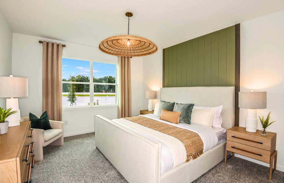 Furnished interior view inside a new home in Evergreen, Thonotosassa (Image 10).