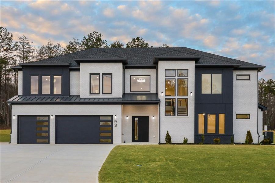 Front exterior of a new home in , Auburn, GA, highlighting curb appeal (Image 27). Front exterior of a new home in , Auburn, GA, highlighting curb appeal (Image 27).