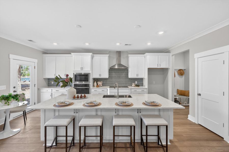 Furnished interior view inside a new home in Academy Park, Beaufort (Image 7).