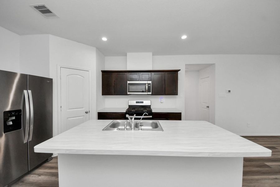 Furnished interior view inside a new home in Legacy Park, Houston (Image 12).