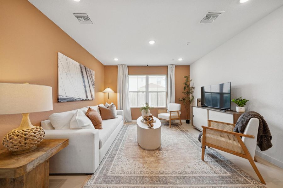 Furnished interior view inside a new home in , Fort Pierce (Image 33).