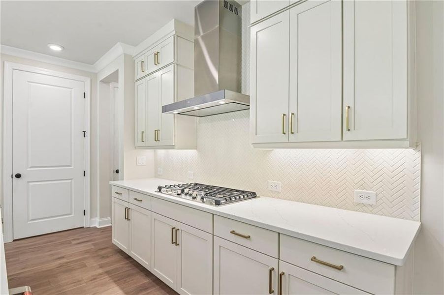 Furnished interior view inside a new home in Waterside, Peachtree Corners (Image 6).