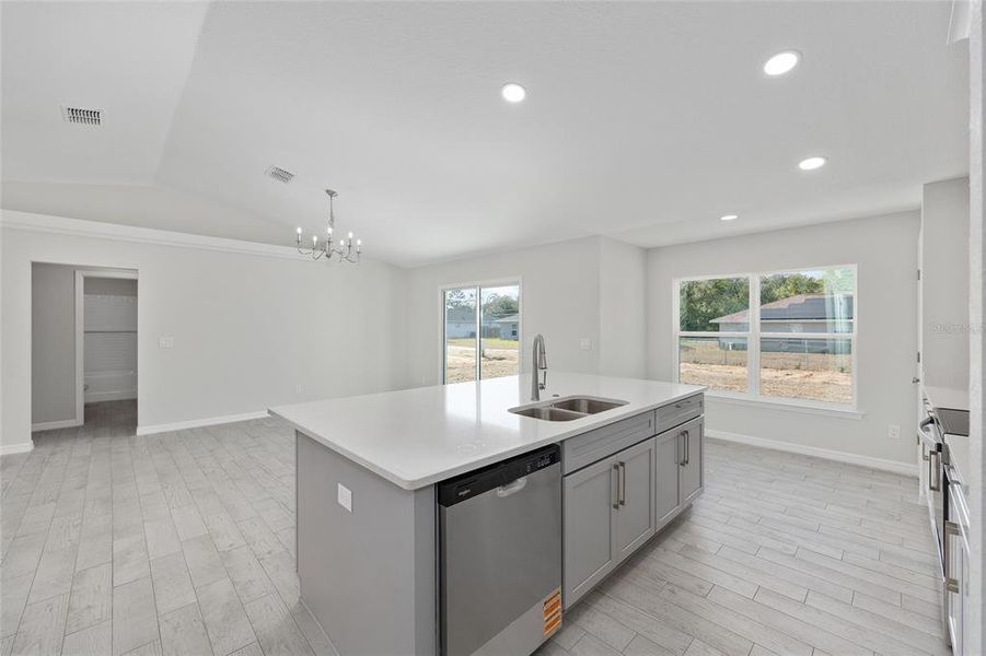 Furnished interior view inside a new home in , Ocala (Image 8).