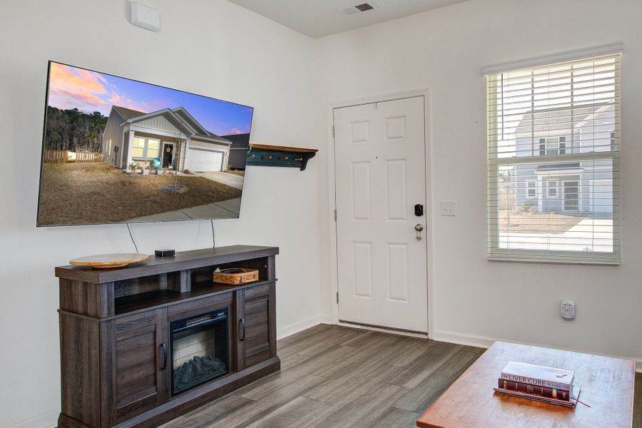 Furnished interior view inside a new home in Pender Woods at Cane Bay, Summerville (Image 16).