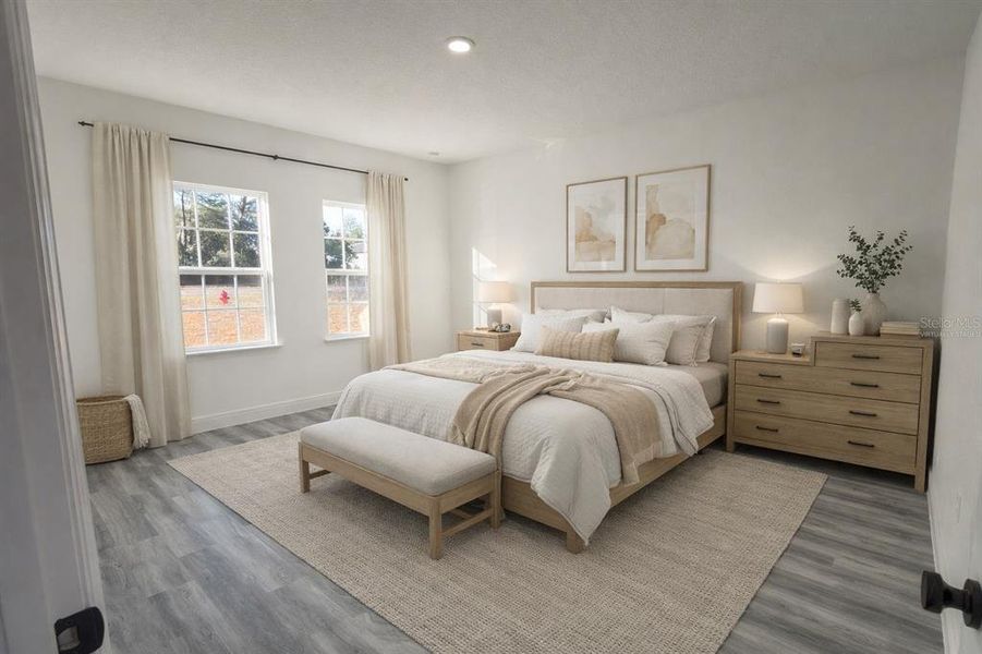 Furnished interior view inside a new home in , Ocala (Image 11).