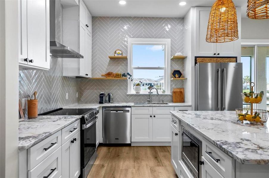 Furnished interior view inside a new home in , Palm Coast (Image 41).