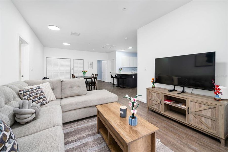 Furnished interior view inside a new home in , Gainesville (Image 8).