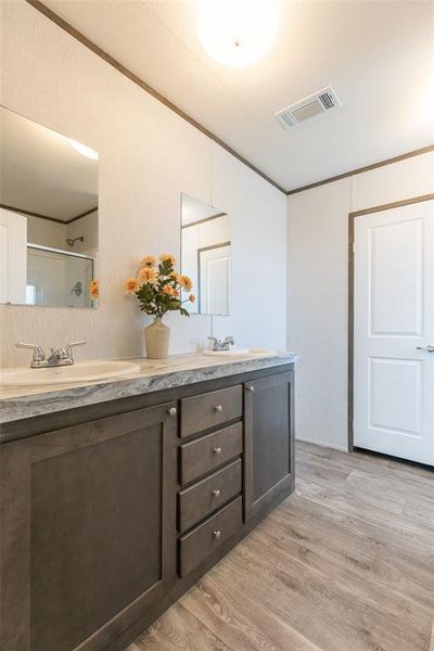 Furnished interior view inside a new home in , Anson (Image 14).