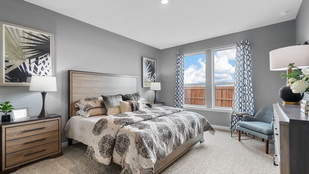 Representative furnished interior of a home built from the TEXAS MOCKINGBIRD by D.R. Horton in Rock Creek Ranch, Fort Worth (Image 18). Representative furnished interior of a home built from the TEXAS MOCKINGBIRD by D.R. Horton in Rock Creek Ranch, Fort Worth (Image 18).