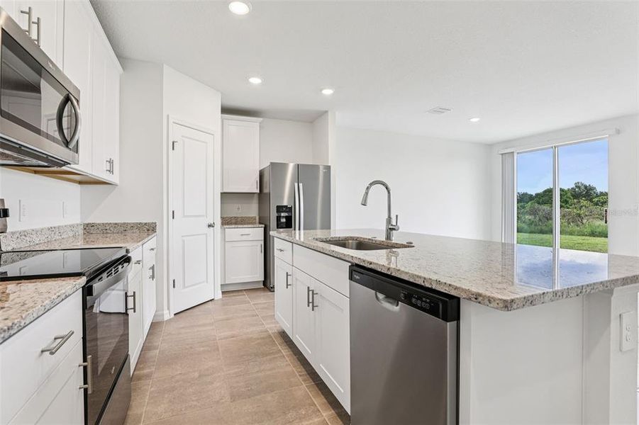 Furnished interior view inside a new home in Hamilton Bluff - Signature Series, Lake Hamilton (Image 16).