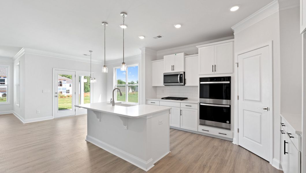 Furnished interior view inside a new home in Whitehawk Meadows, Travelers Rest (Image 11).