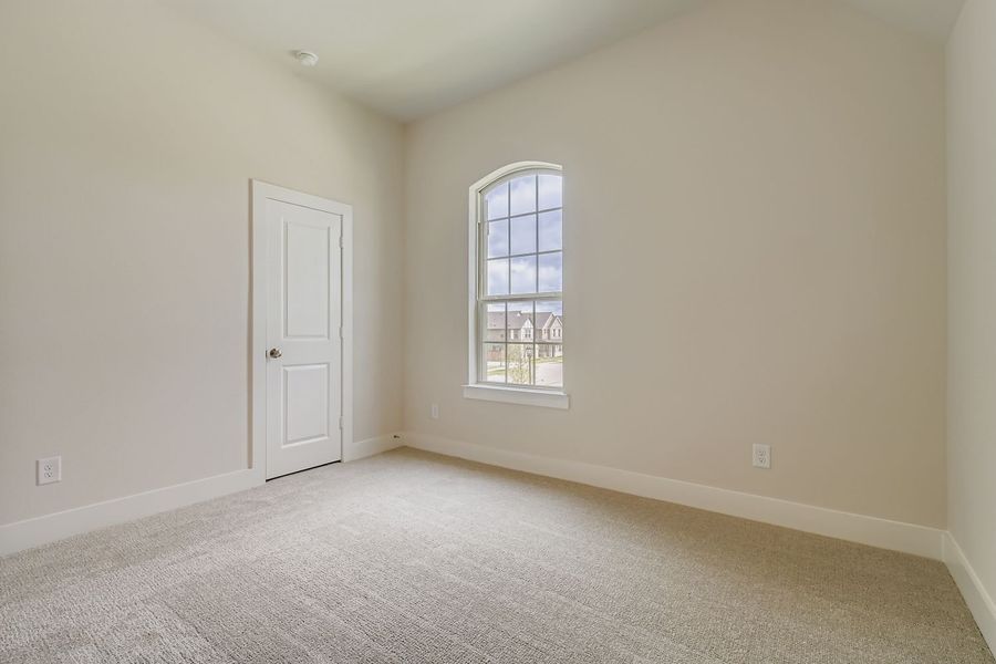 Spacious, unfurnished interior of a new home in The Tribute - Westbury 41s, The Colony (Image 32). Spacious, unfurnished interior of a new home in The Tribute - Westbury 41s, The Colony (Image 32).