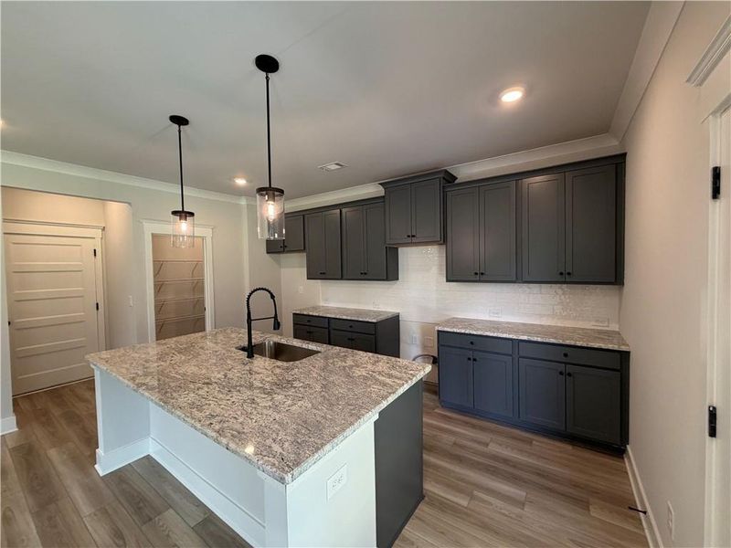 Furnished interior view inside a new home in Mallard’s Landing, Jefferson (Image 12).