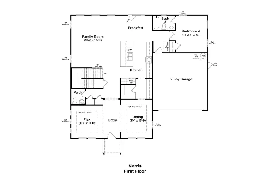 2D floor plan layout of this home in Lakeside Glen, York, SC (Image 28). 2D floor plan layout of this home in Lakeside Glen, York, SC (Image 28).