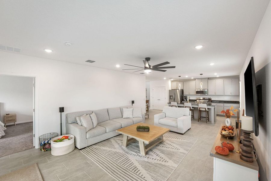 Furnished interior view inside a new home in , Port St. Lucie (Image 14).