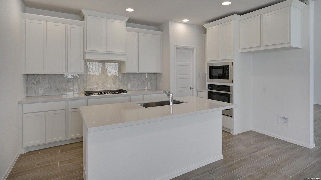 Furnished interior view inside a new home in Stillwater Ranch, San Antonio (Image 8).