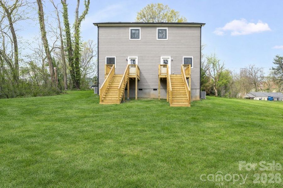 Exterior details and patio area of a home in , Statesville (Image 3).