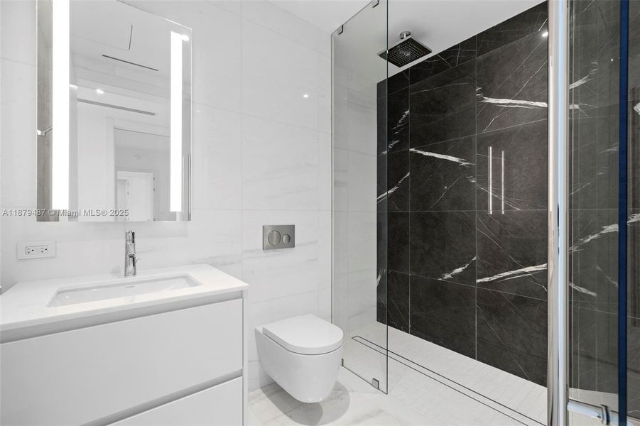 Furnished interior view inside a new home in , Miami (Image 15). Furnished interior view inside a new home in , Miami (Image 15).