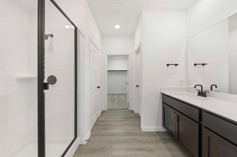 Furnished interior view inside a new home in Brookshire at Legacy Hills-50s, Celina (Image 5). Furnished interior view inside a new home in Brookshire at Legacy Hills-50s, Celina (Image 5).