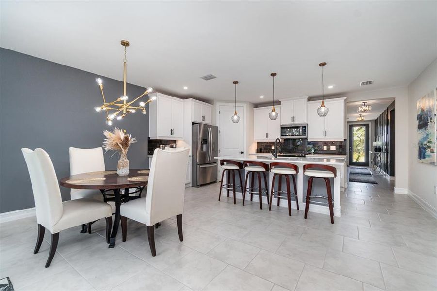 Furnished interior view inside a new home in , Punta Gorda (Image 4).