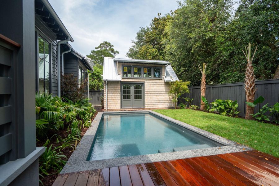 Exterior details and patio area of a home in , Mount Pleasant (Image 40).