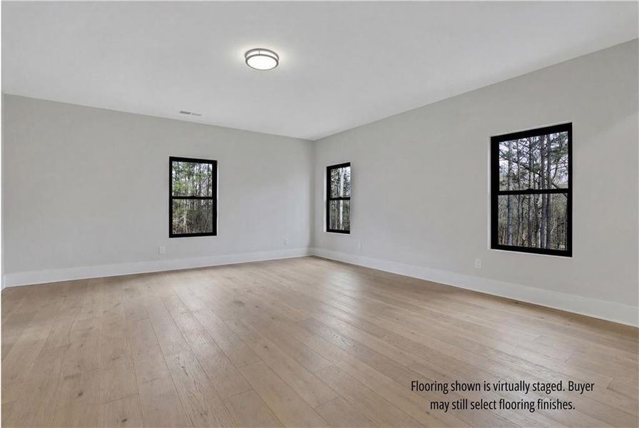 Spacious, unfurnished interior of a new home in , Milton (Image 29).